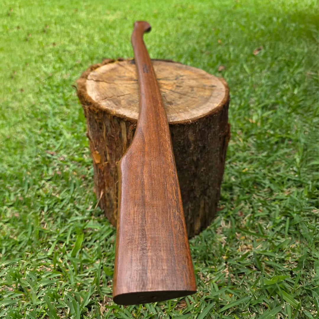 Spotted gum axe handle by Outbaxe
