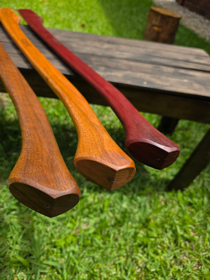 'The Sweet Spott' Spotted Gum Axe Handle (Pre-order)